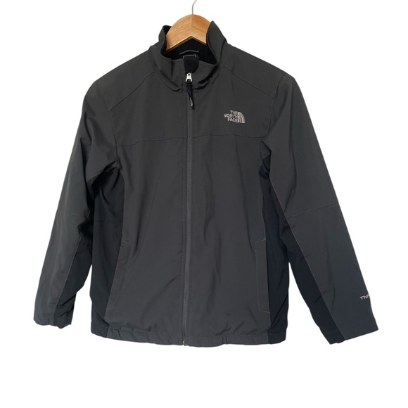 The North Face Apex Boys Black Jacket Large 14/16 - Picture 1 of 6